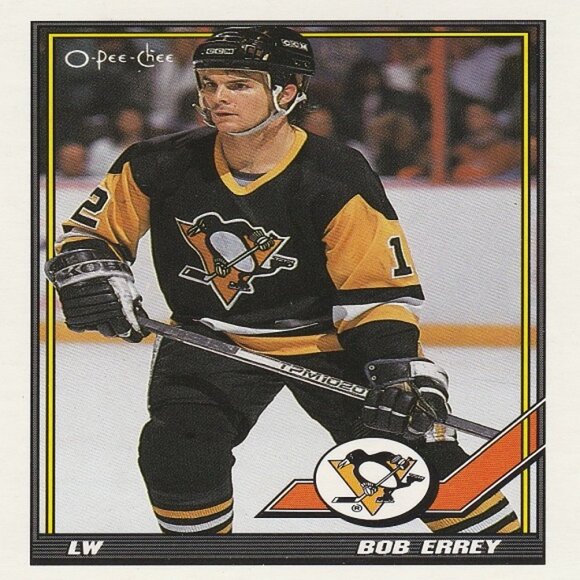 Bob Errey Pittsburgh Penguins NHL Hockey Card Collection  - 5 Card Set - Picture 3 of 6